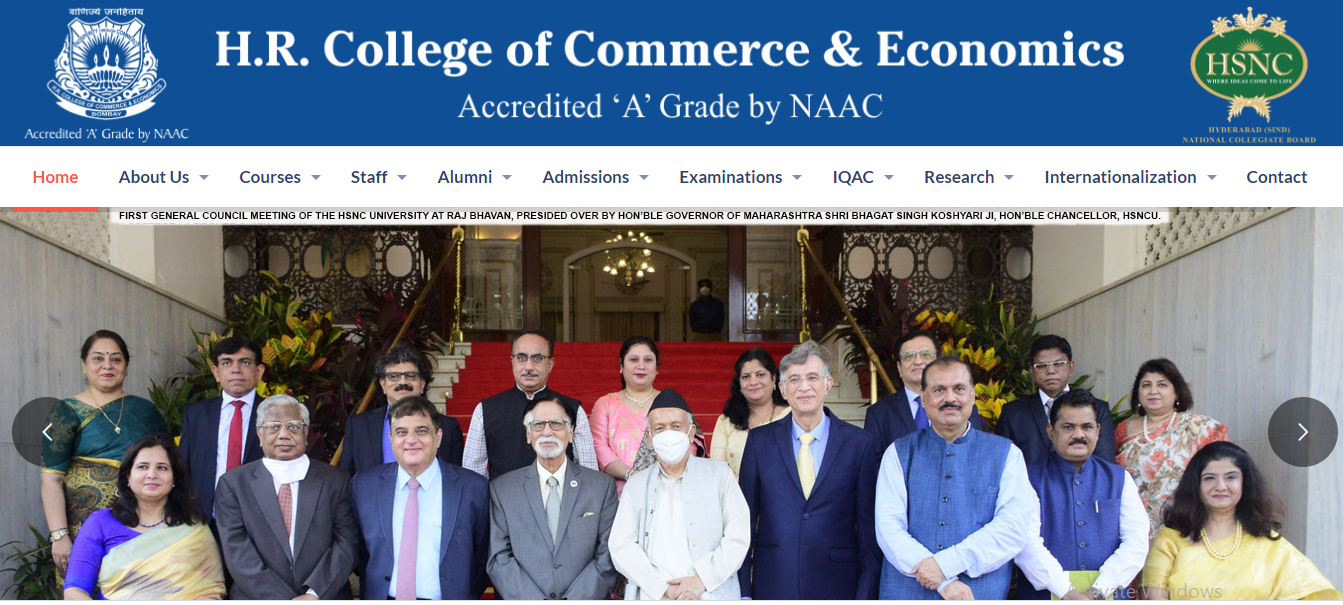HR College Merit List 2021 Cut Off FYJC HR College Merit List 2021 Cut Off FYJC