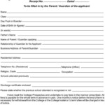 College Admission Form Sample 14 Fix Ablez College Admission