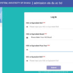 Admission eis du ac bd Online Apply DU Admission Form 2023