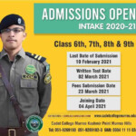 Cadet College Murree Admission 2022 2021 Form Last Date Fees