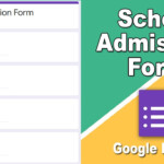 How To Make School Admission Form Using Google Forms Free YouTube